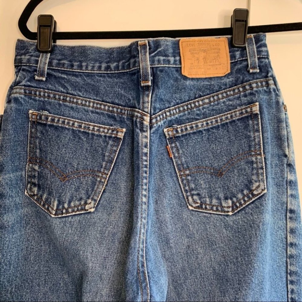 Vintage Orange Tab Levi’s Jeans - Picture 5 of 12